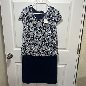 NWT Navy dress size XL